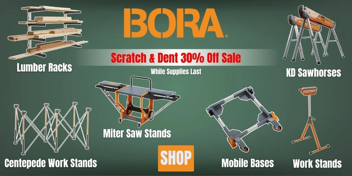 🧰 Save 30% During the BORA Scratch &amp; Dent Summer Sale – Limited Stock!