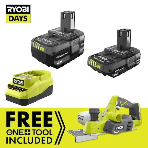 ⚡ Today Only: RYOBI 18V ONE+ Cordless Planer Kit – Now Just $79! (Was $249)