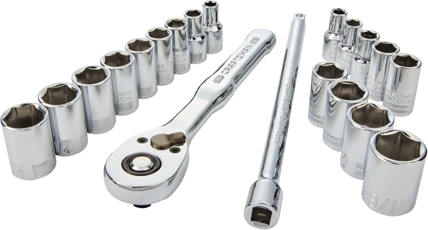 🔥 Lowest Price EVER on CRAFTSMAN 1/4-Inch Drive Mechanics Tool Set! (Just $16)