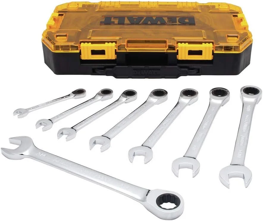 🔧 Lowest Price Ever: DEWALT 8-PC SAE Ratcheting Wrench Set – Now $39 (Was $48)