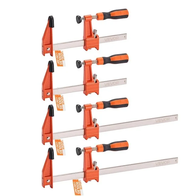 🤩 DEAL ALERT! $24.99 VEVOR 4-Pack 6 &amp; 12-Inch Bar Clamps