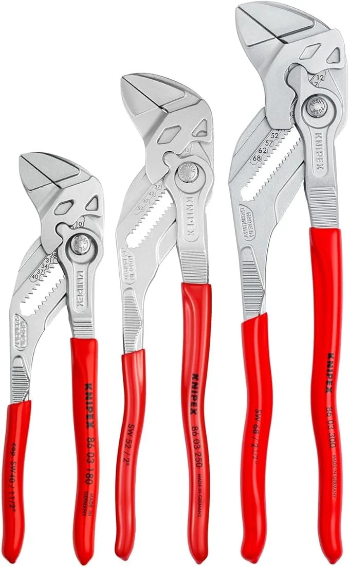 🔥 Save 16% KNIPEX 3-Piece Pliers Wrench Set Now $125.16