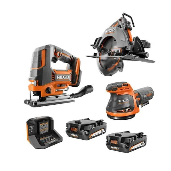 🧰 TODAY ONLY: RIDGID 3-Tool Woodworking Combo Kit Just $299