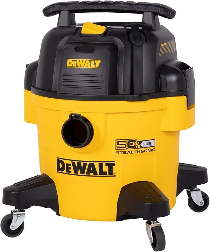 🧽 DEWALT 6-Gallon STEALTHSONIC Wet/Dry Shop Vac – Lowest Price Ever at $138.75 (Was $169.99)