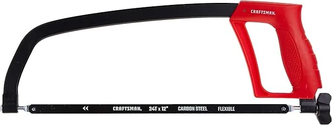 🪚 CRAZY DEAL: CRAFTSMAN 12-Inch Hacksaw Only $6.99 (Was $15.75)