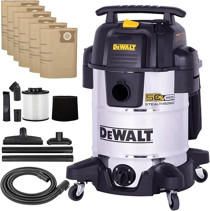 🧹 DEWALT 10-Gallon Stealthsonic Shop Vac – Now Just $202.79!
