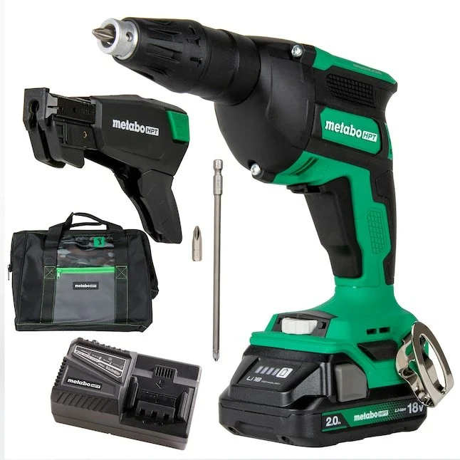 🔥 Metabo HPT 18 V Collated Fastener Brushless Screw Gun Kit Just $209 Today Only