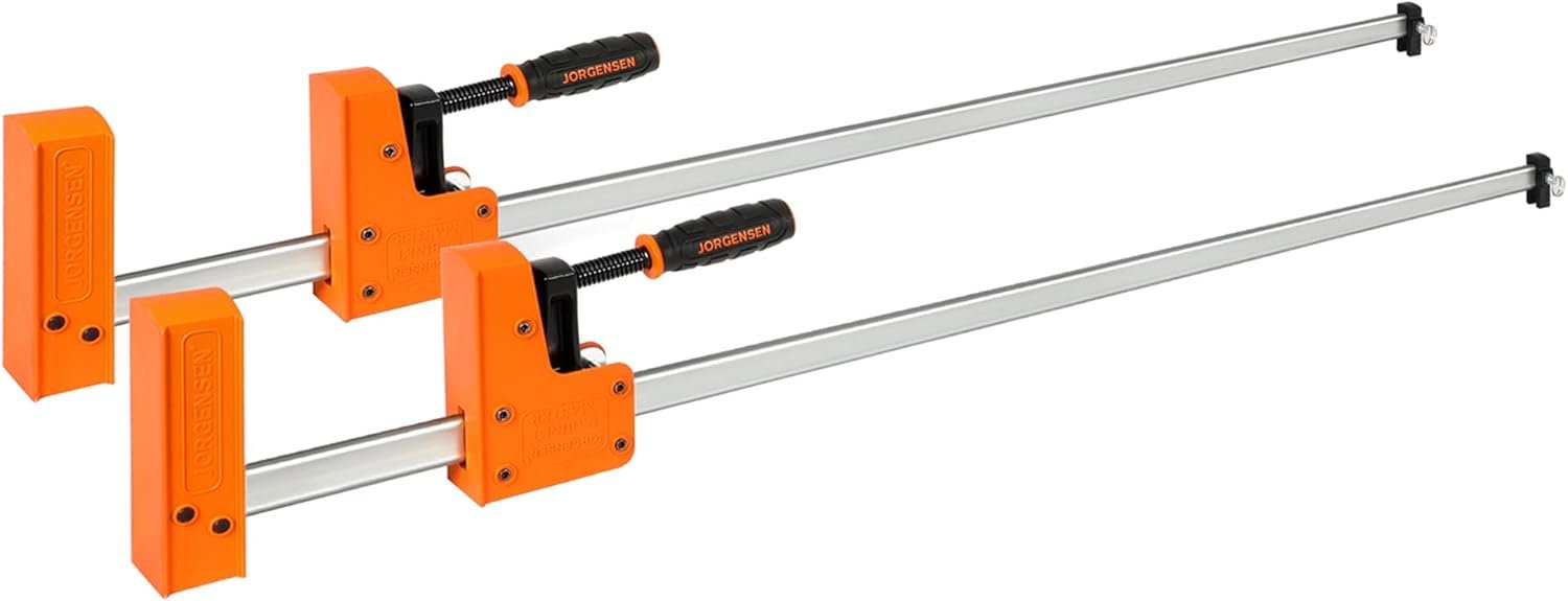 🧱 Lowest Price Ever: JORGENSEN 48" Cabinet Master Bar Clamp 2-Pack – Now $93.04 (Was $119.99)