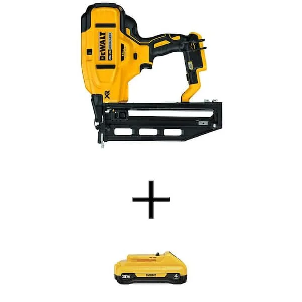 🔨 TODAY ONLY: DEWALT 20V MAX XR 16-Gauge Cordless Finish Nailer + 4.0Ah Battery – Now $379 (Was $548)