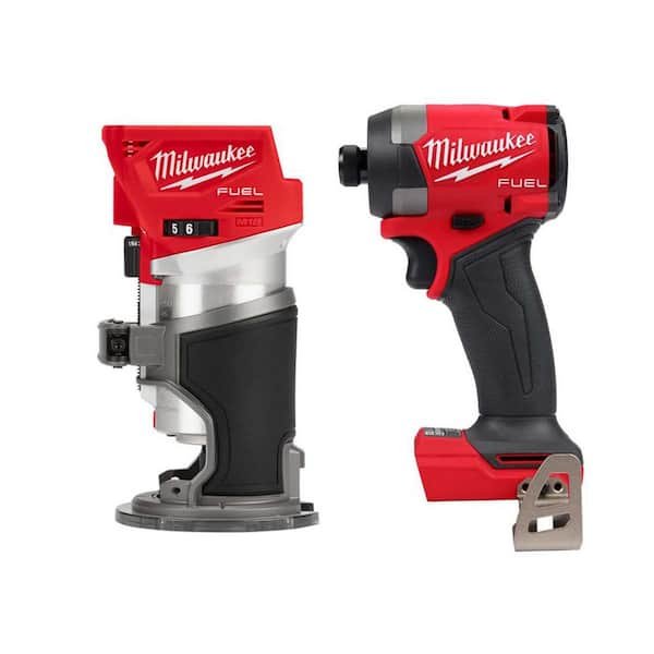 🔧 TODAY ONLY: Milwaukee M18 FUEL Compact Router + 1/4 in. Impact Driver – Now $179 (Was $339)
