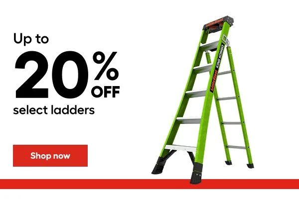 Up To 20% Off Select Ladders From Little Giant And Werner