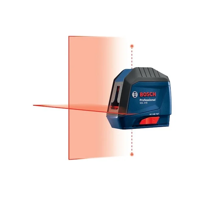$90 OFF Bosch 40.0 ft Red Self Leveling Cross line Laser Level only $79 with free tripod 🎯