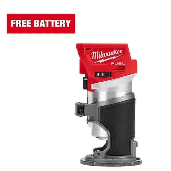 Milwaukee M18 FUEL Compact Router $199 with your choice of free $169 battery or $179 impact driver 🔥