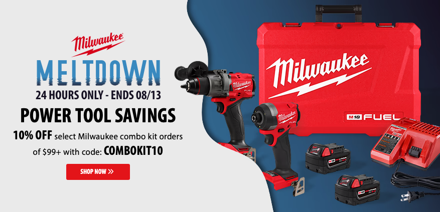 Milwaukee Power Tool Combo Kit Savings Starting at $99 + 10% Off