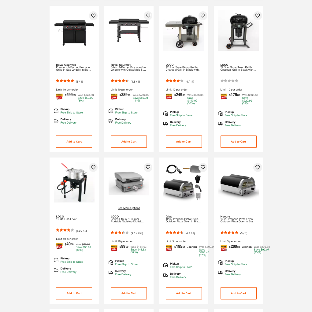 🔥 Today Only Save up to 30% on Grills and Patio Gear