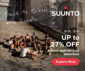 Save up to 40% Suunto Back to School Sale
