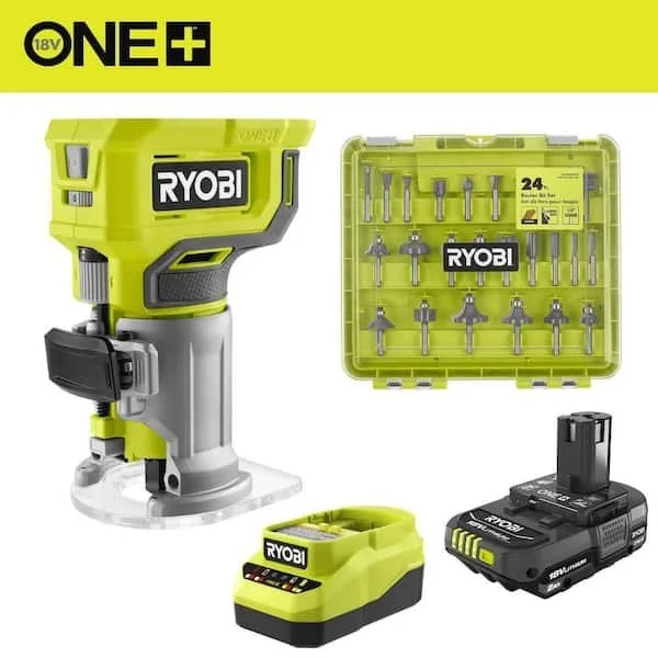 TODAY ONLY 25% Off RYOBI ONE+ 18V Compact Router Combo $149