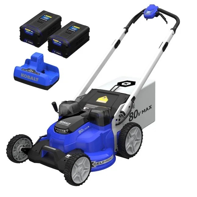 Today Only Kobalt 80V Self Propelled Mower $549 Save $250