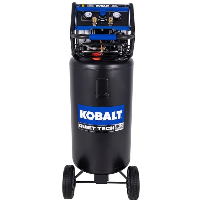 Today Only Kobalt Quiet Tech Air Compressor Deal $329 Save $90