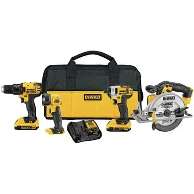 DEWALT 20V MAX 4 Tool Combo Kit Deal $329