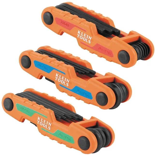 Klein Tools Compact Folding Hex Key Set Deal $19.98 Save $10