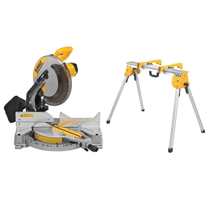 Today Only DEWALT 12in Miter Saw and Stand Deal $299