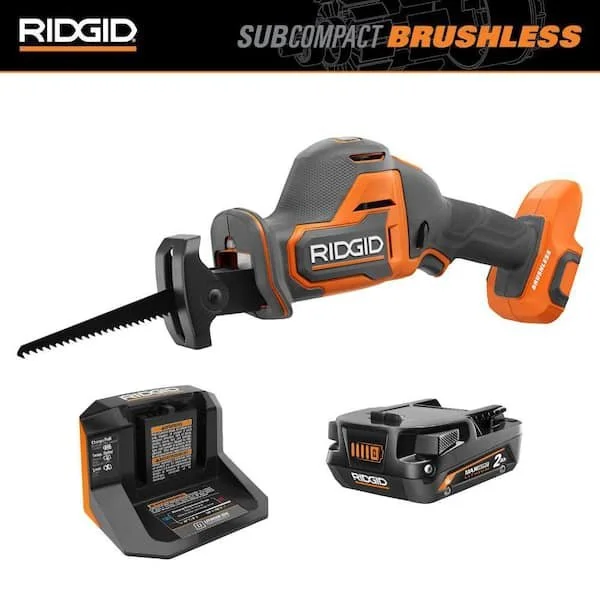 Today Only Save $139 on RIDGID 18V One Hand Saw Kit