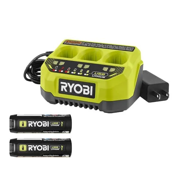 31% Off RYOBI USB Lithium Starter Kit Deal 54.88