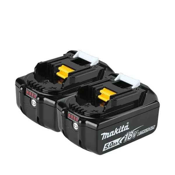 $90 Off Makita 18V LXT 5.0Ah Battery 2 Pack Deal 179