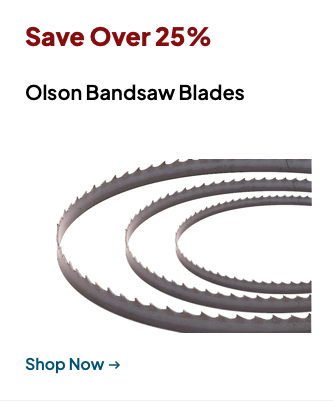 💰 Save up to 25% on Olson Bandsaw Blades Today