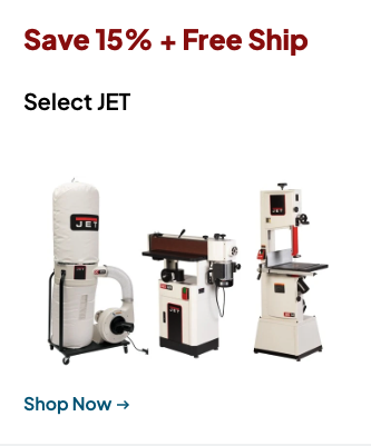 🔥 Save 15% on Jet Power Tools and Accessories