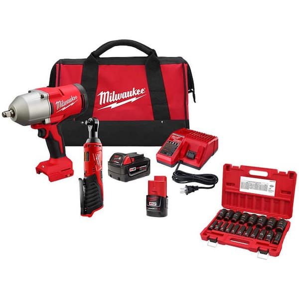 Today Only 43% Off Milwaukee M18 M12 Combo Kit $370