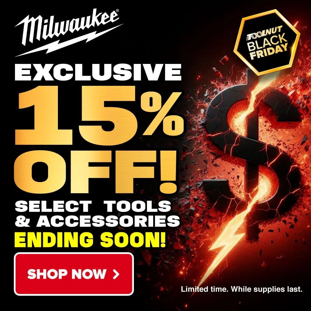 🔴 15% Off Milwaukee Tool Black Friday Flash Deal