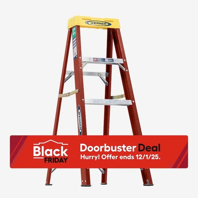 🪜 $25 Werner 4ft Fiberglass Ladder Deal Save $54