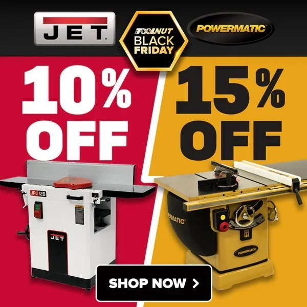 🛠️ Save 10% on JET and 15% on Powermatic Tools Now! 🧰