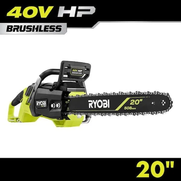 Today Only: $70 Off RYOBI 40V 20in Chainsaw!