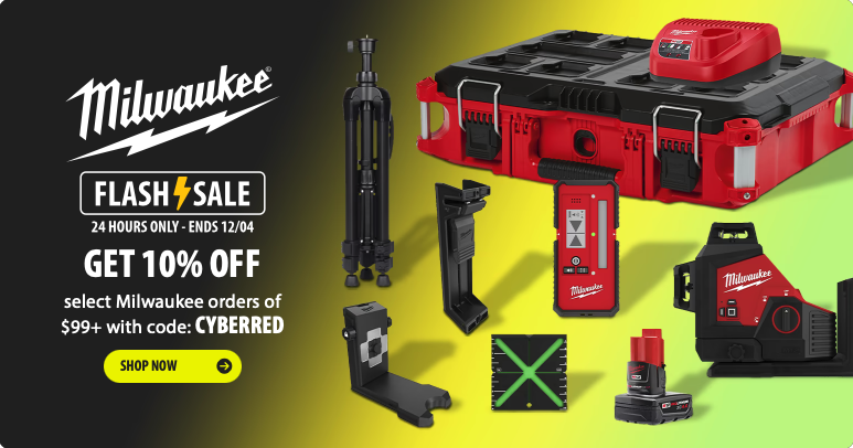 🔥 Cyber Week Savings – Save up to $200 on Milwaukee 