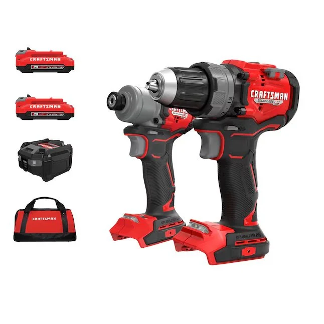 CRAFTSMAN V20 RP Brushless Combo Kit Deal $199 Save $40
