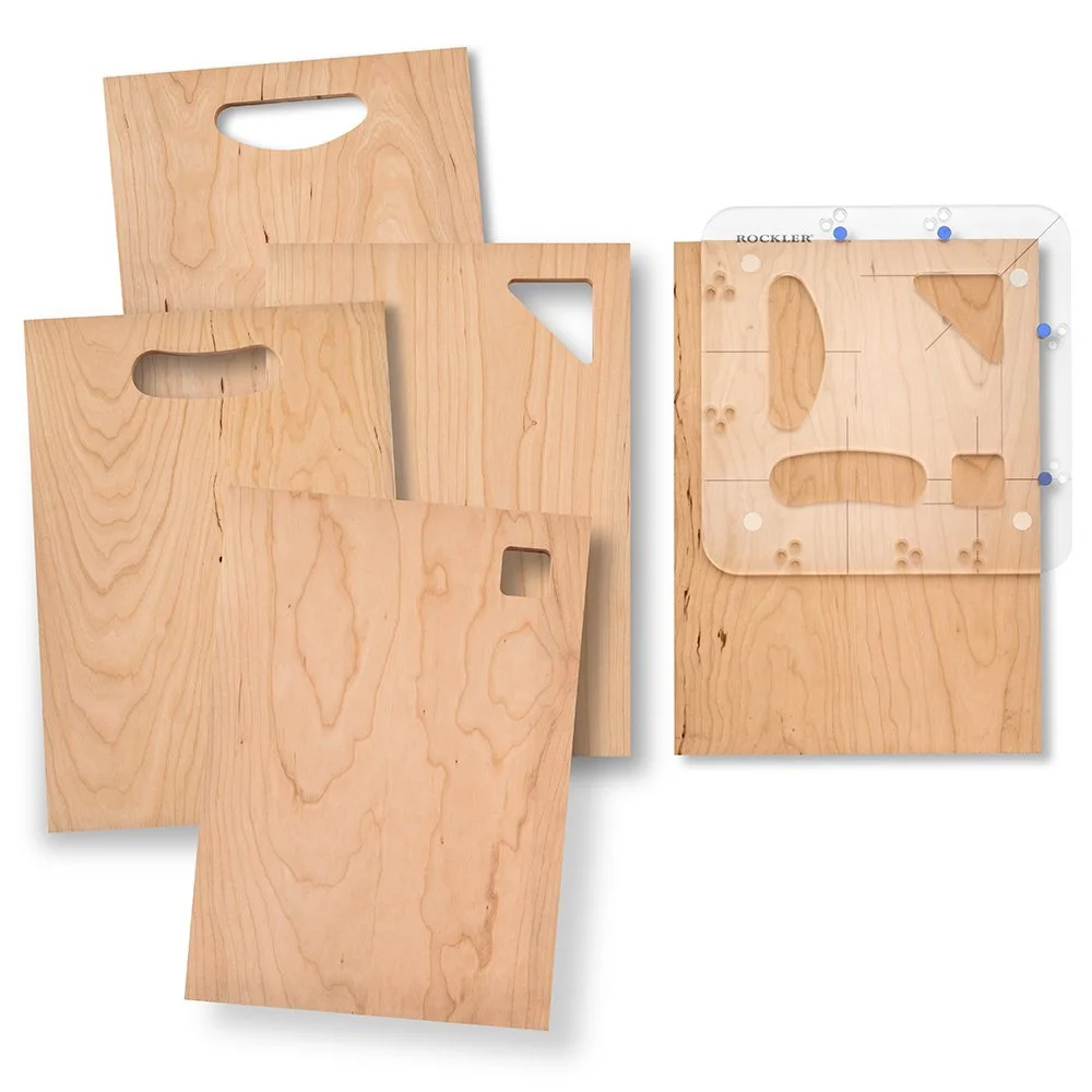 Save 20% on Rockler 4in1 Handle Routing Template