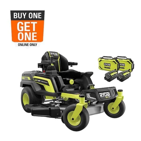 $1000 Off RYOBI 80V Zero Turn Mower Deal $4999