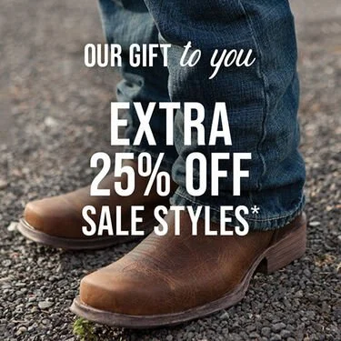 Extra 25% Off Ariat Work Boots and Clothing Deal