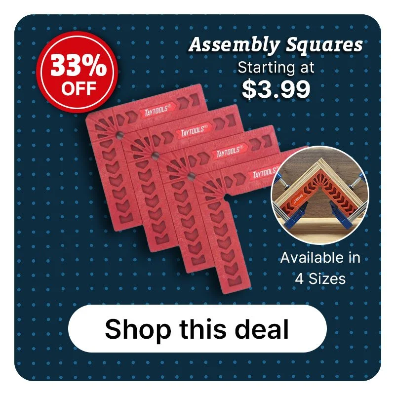 33% Off Taytools Clamping Squares 4 Packs From $3.99