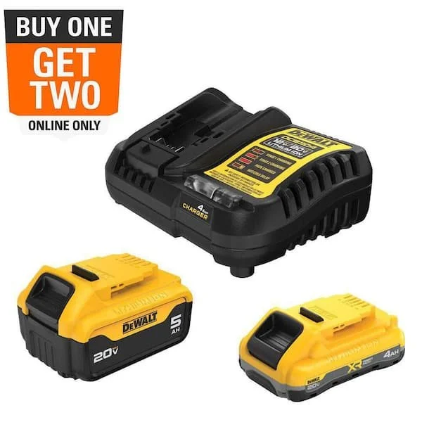 Dewalt 20V Battery Kit Deal with 2 Free Tools $299