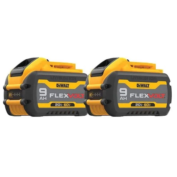 $150 Off DEWALT FLEXVOLT 9.0Ah Battery 2 Pack Deal