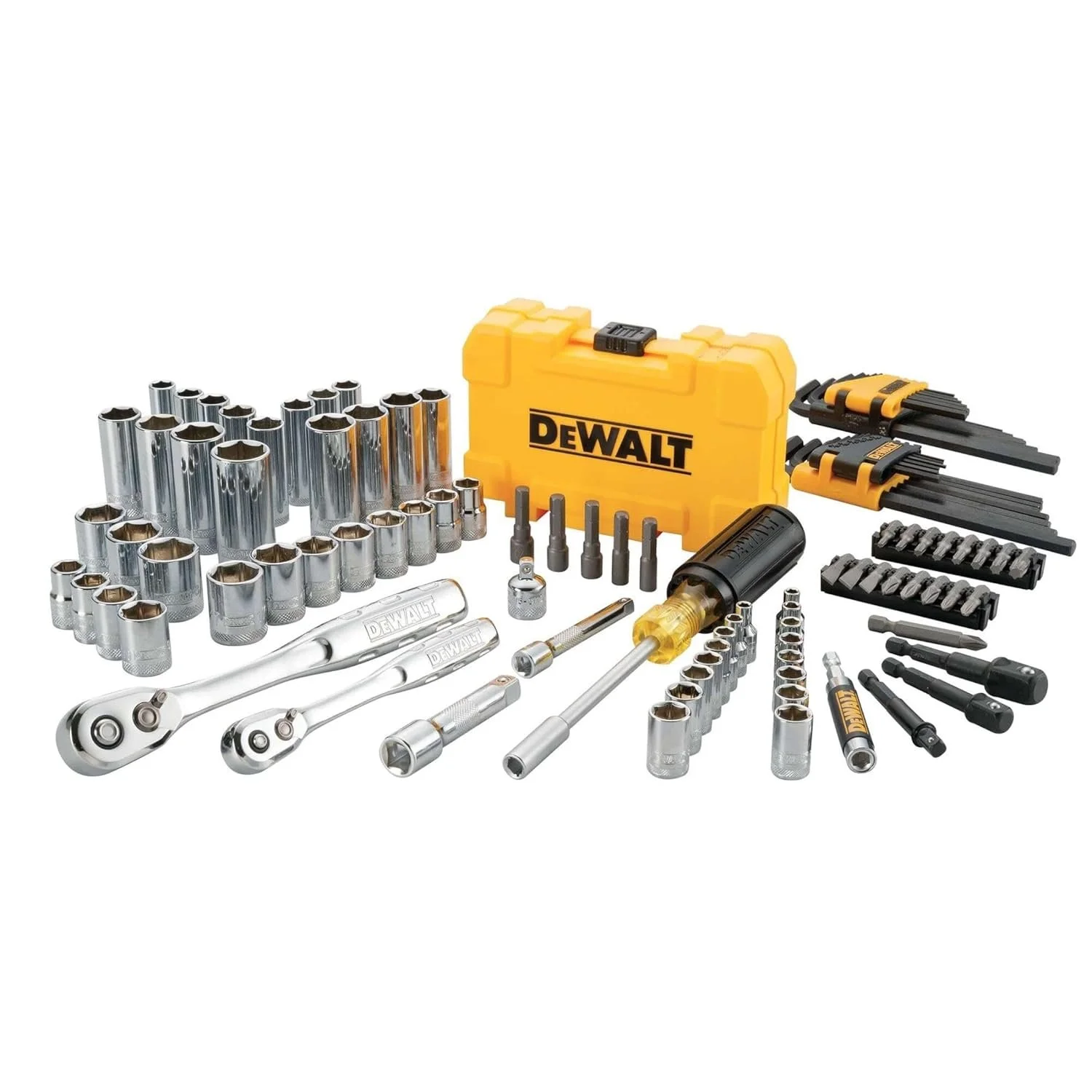 💥 29% Off DEWALT 108pc Mechanics Tool Set Deal $61