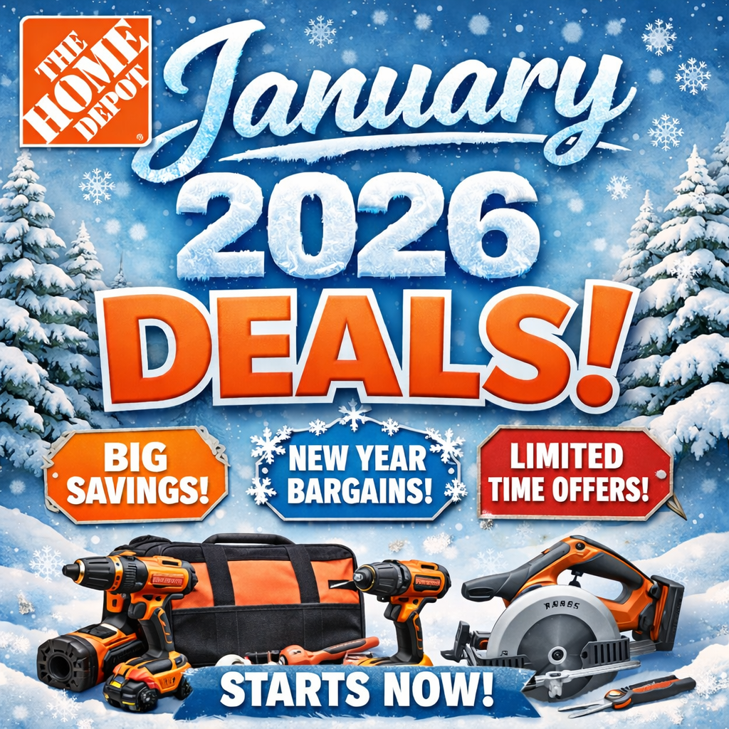 Best Home Depot Tool Deals for January 2026 (updated daily)