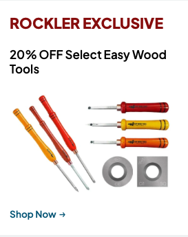 Save 20% on Select Easy Wood Tools and Accessories – Limited Time!