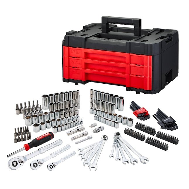 $120 Off CRAFTSMAN VERSASTACK 242-Piece Mechanics Tool Set – Now $99!