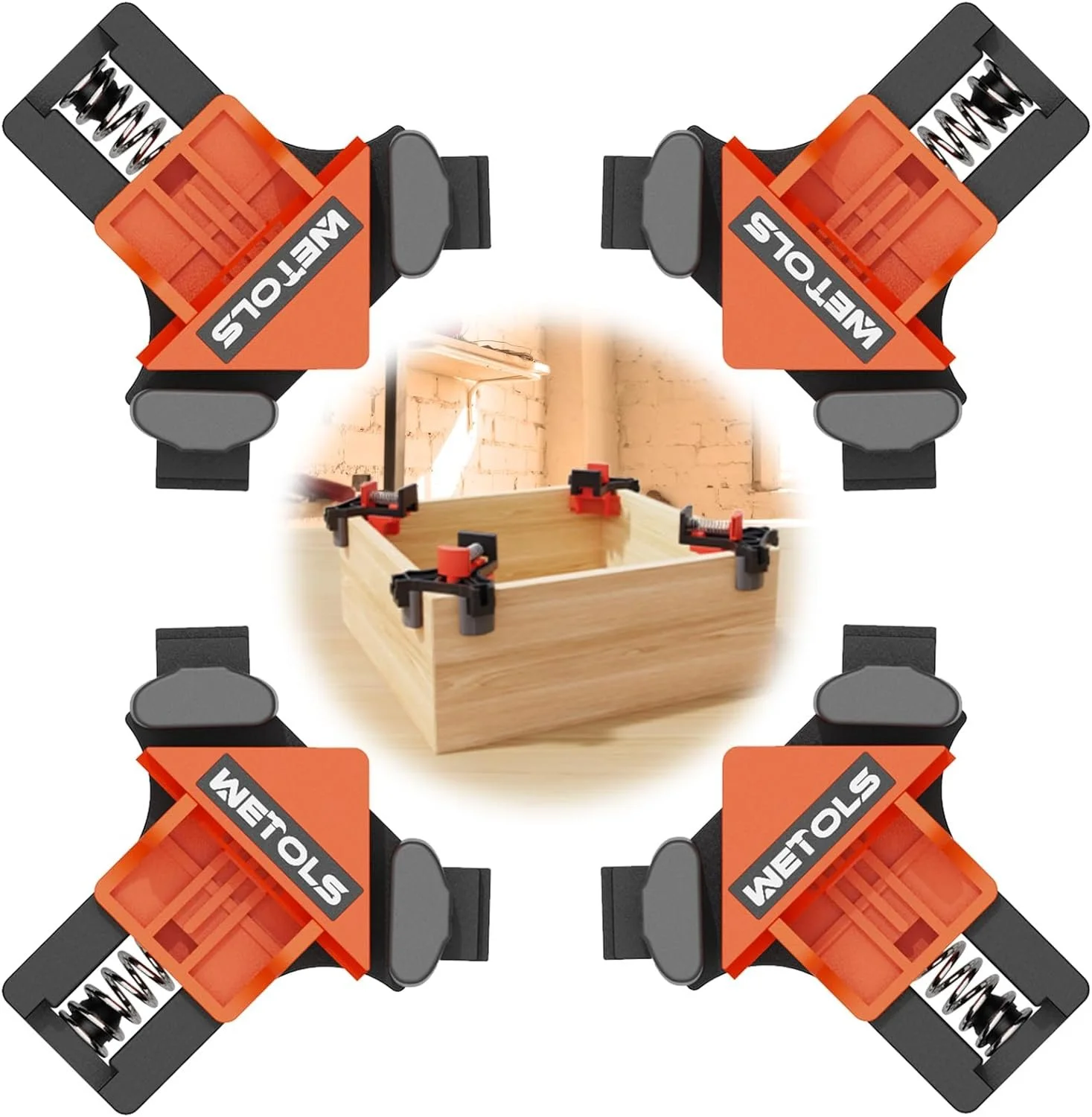 WETOLS Corner Clamp 4 Pack Deal Only $13.99 – Save 42%!