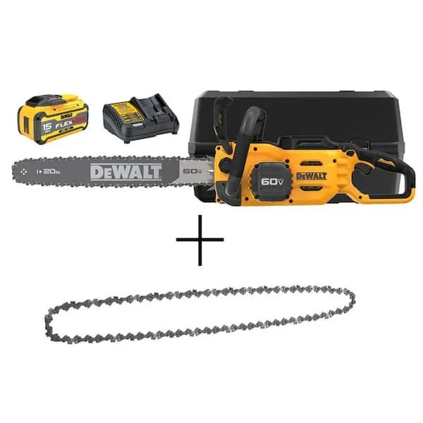 Today Only DEWALT 60V MAX 20in. Chainsaw Kit $499 Save $114